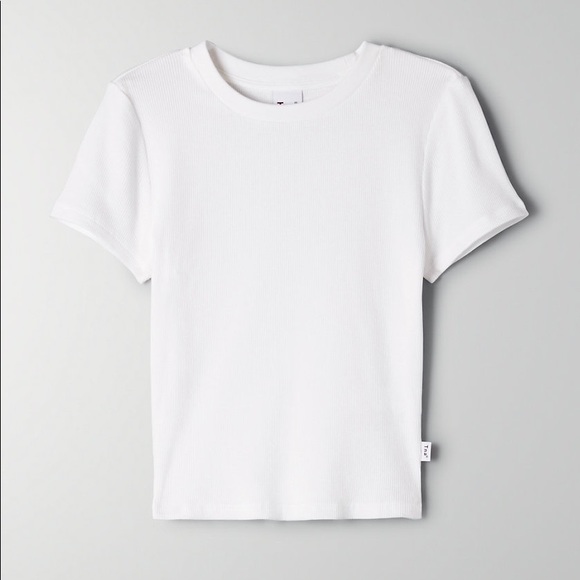 TNA RIBBED CROPPED T - Picture 1 of 3